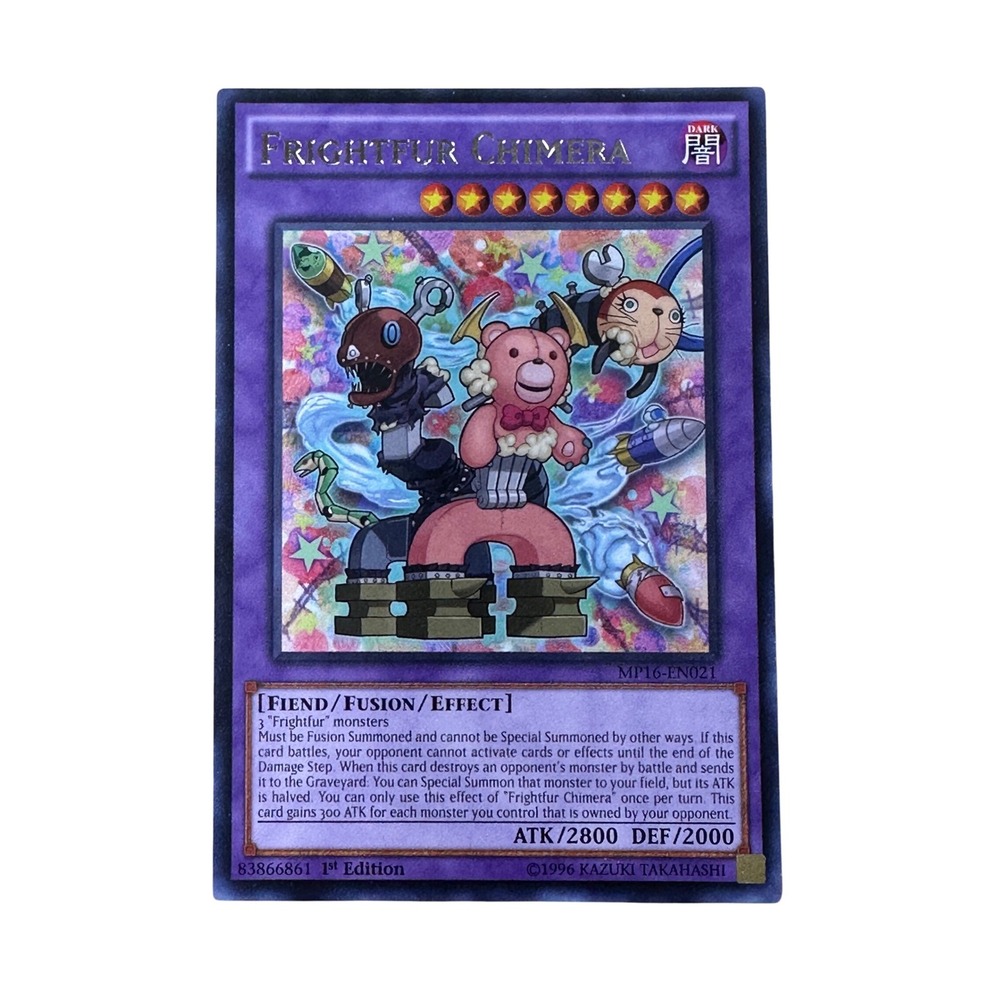 Frightfur Chimera MP16-EN021 YuGiOh Card Super Rare 1st Edition MP/LP